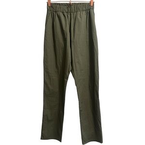 NEW For Days 100% Organic Cotton Pajama Pants in Dark Green Women's Small NWT